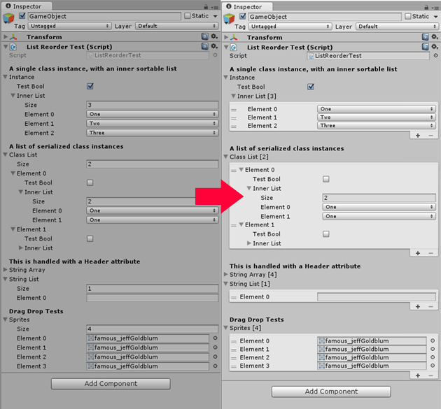 Unity Inspector Enhancements